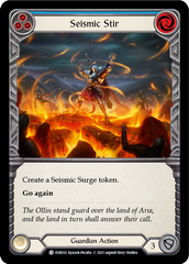 Seismic Stir (Blue) [EVR032] (Everfest)  1st Edition Rainbow Foil | Good Games Cannington