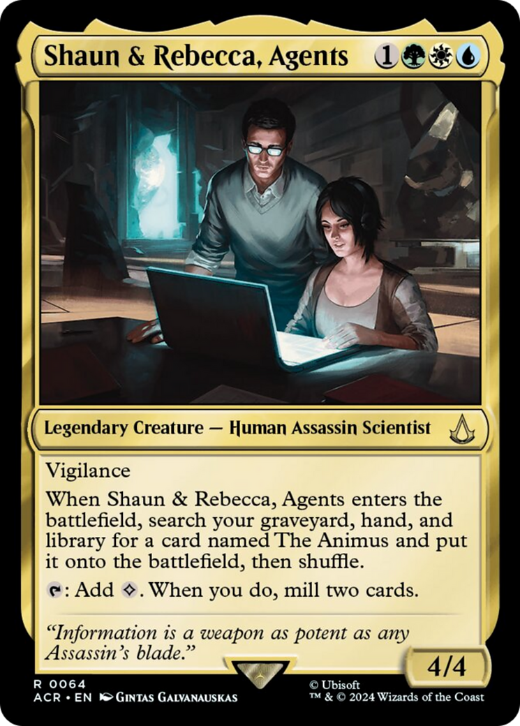 Shaun & Rebecca, Agents [Assassin's Creed] | Good Games Cannington
