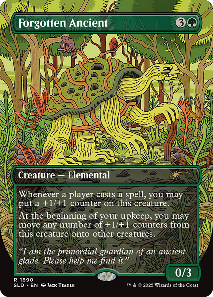 Forgotten Ancient (Rainbow Foil) [Secret Lair Drop Series] | Good Games Cannington