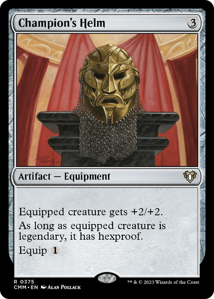 Champion's Helm [Commander Masters] | Good Games Cannington