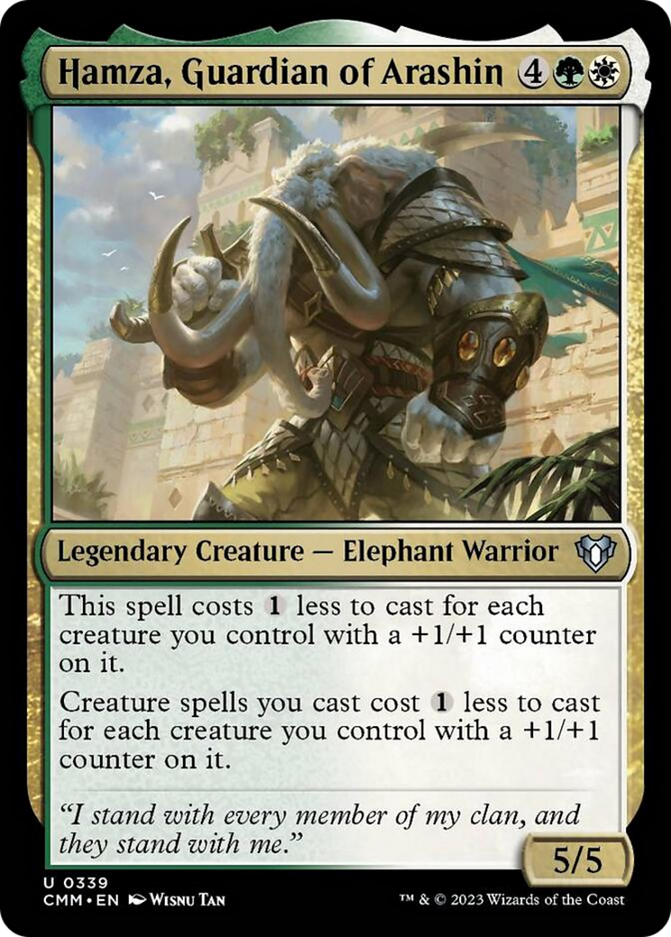 Hamza, Guardian of Arashin [Commander Masters] | Good Games Cannington