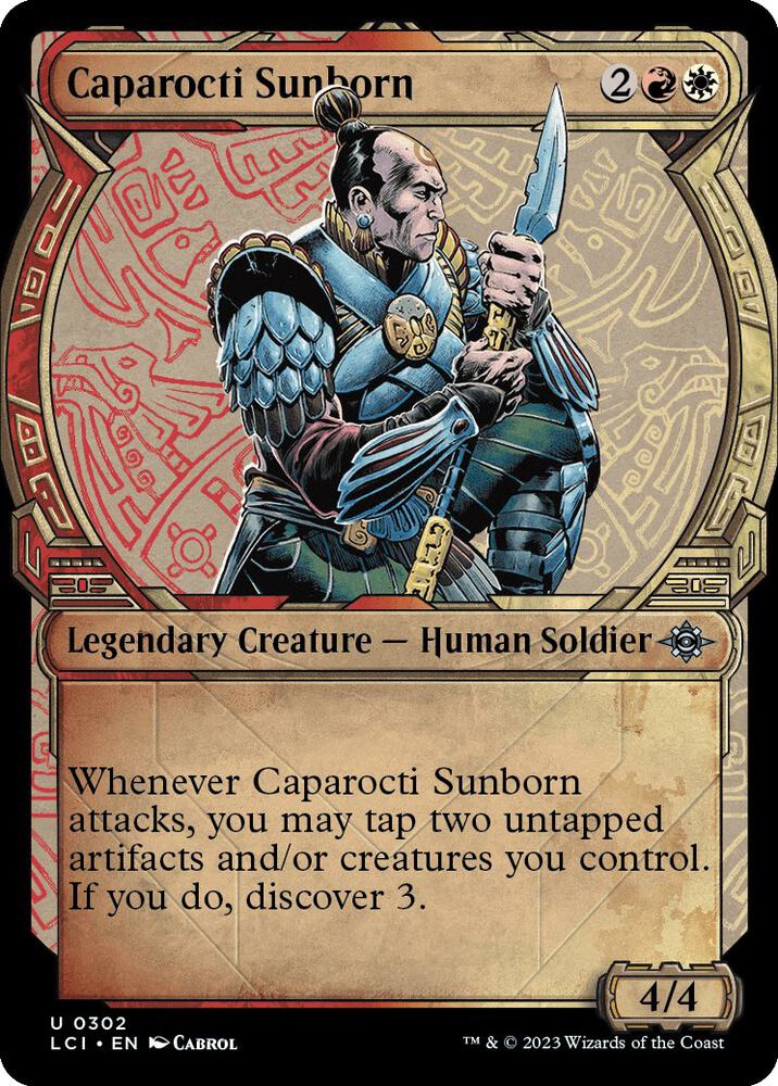 Caparocti Sunborn 302/291 (The Lost Caverns of Ixalan)  - Showcase Foil | Good Games Cannington