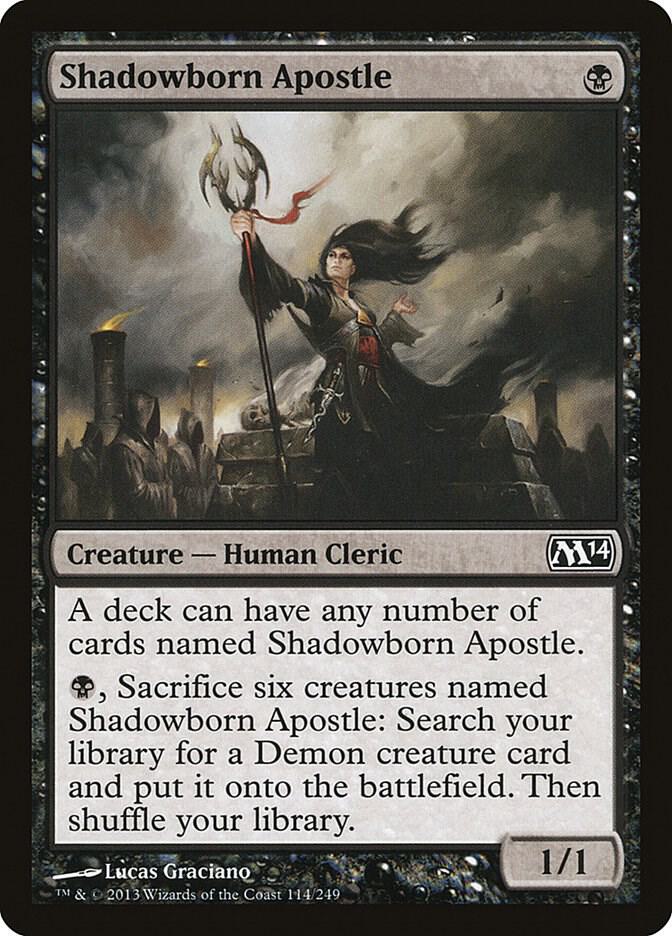 Shadowborn Apostle 114 (Magic 2014 (M14))  | Good Games Cannington