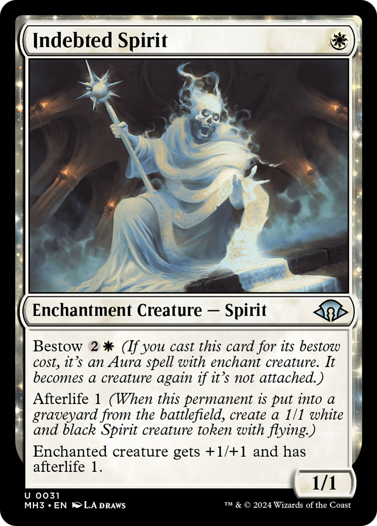 Indebted Spirit [Modern Horizons 3] | Good Games Cannington