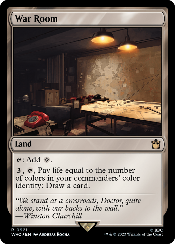 War Room (Surge Foil) [Doctor Who] | Good Games Cannington