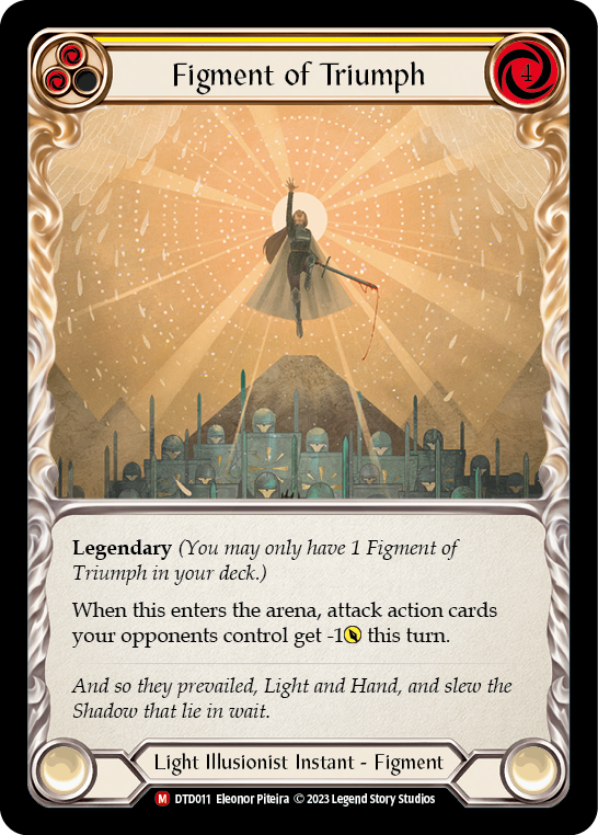 Figment of Triumph // Victoria, Archangel of Triumph [DTD011 //] (Dusk Till Dawn) | Good Games Cannington