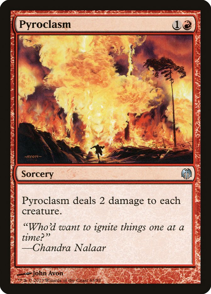 Pyroclasm [Duel Decks: Heroes vs. Monsters] | Good Games Cannington