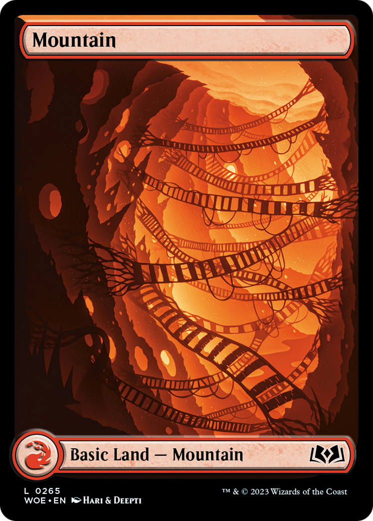 Mountain (265) (Full-Art) [Wilds of Eldraine] | Good Games Cannington
