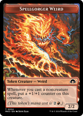 Spellgorger Weird // Energy Reserve Double-Sided Token [Modern Horizons 3 Tokens] | Good Games Cannington