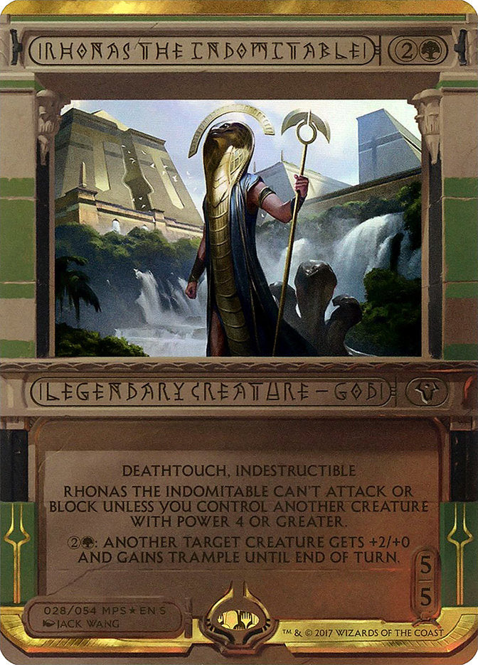 Rhonas the Indomitable (Invocation) [Amonkhet Invocations] | Good Games Cannington
