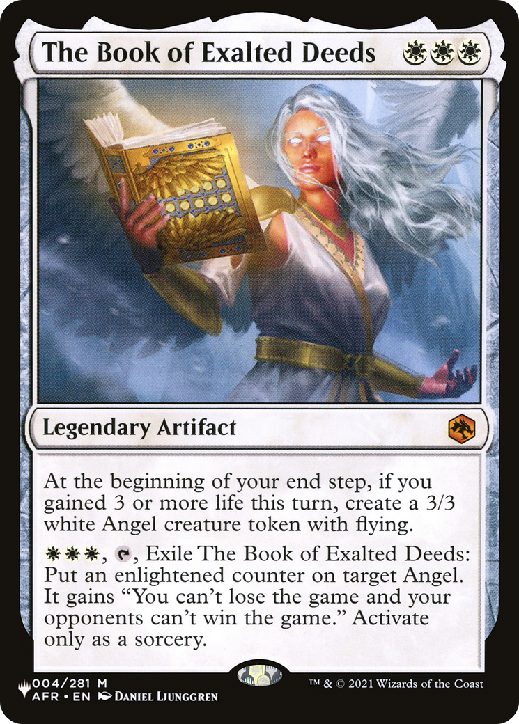 The Book of Exalted Deeds [Secret Lair: Angels] | Good Games Cannington