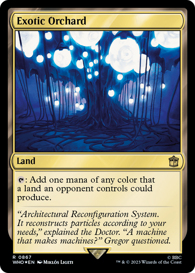 Exotic Orchard (Surge Foil) [Doctor Who] | Good Games Cannington