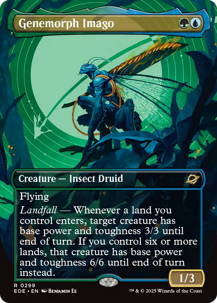 Genemorph Imago (Borderless) [Edge of Eternities] | Good Games Cannington