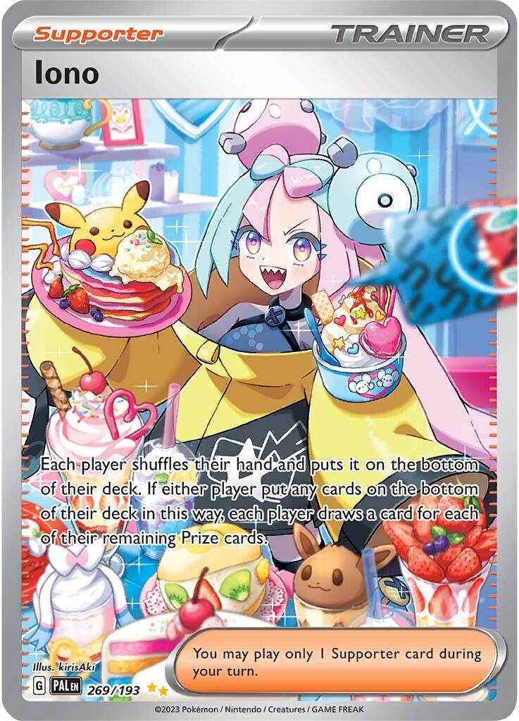 Iono (269/193) [Scarlet & Violet: Paldea Evolved] | Good Games Cannington