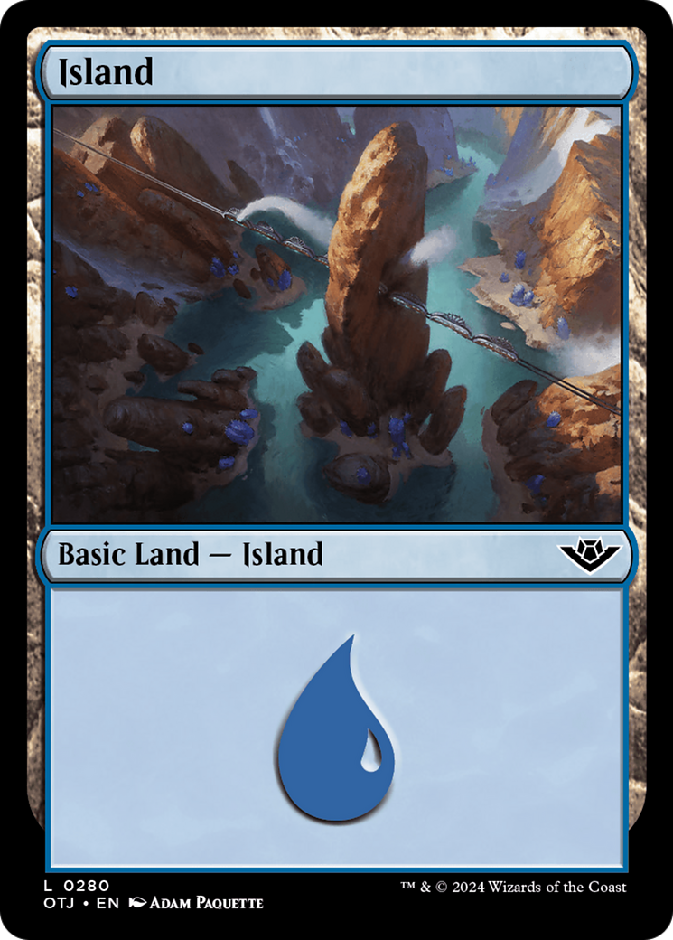 Island (0280) [Outlaws of Thunder Junction] | Good Games Cannington