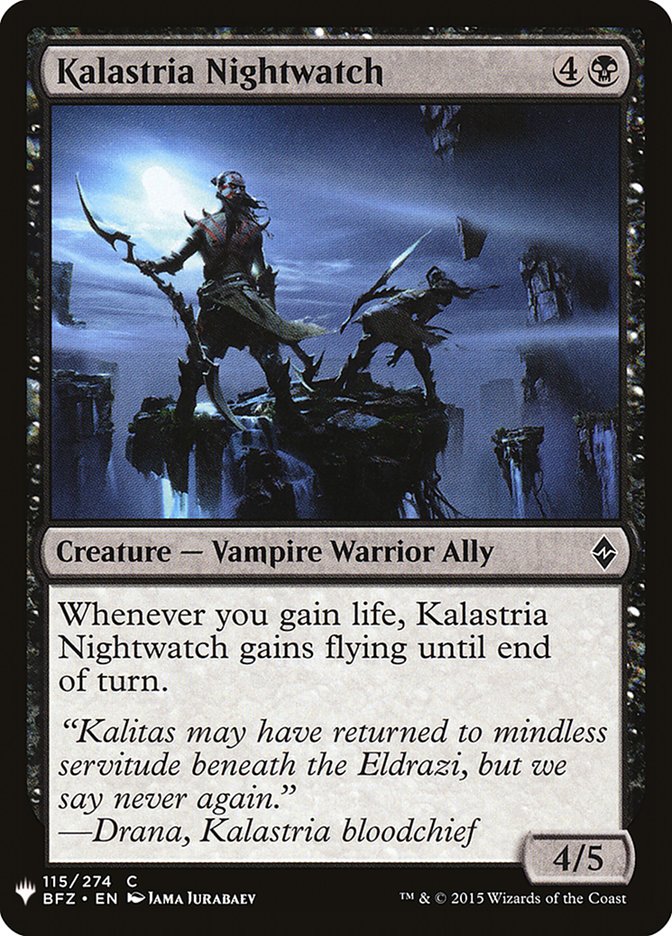 Kalastria Nightwatch [Mystery Booster] | Good Games Cannington