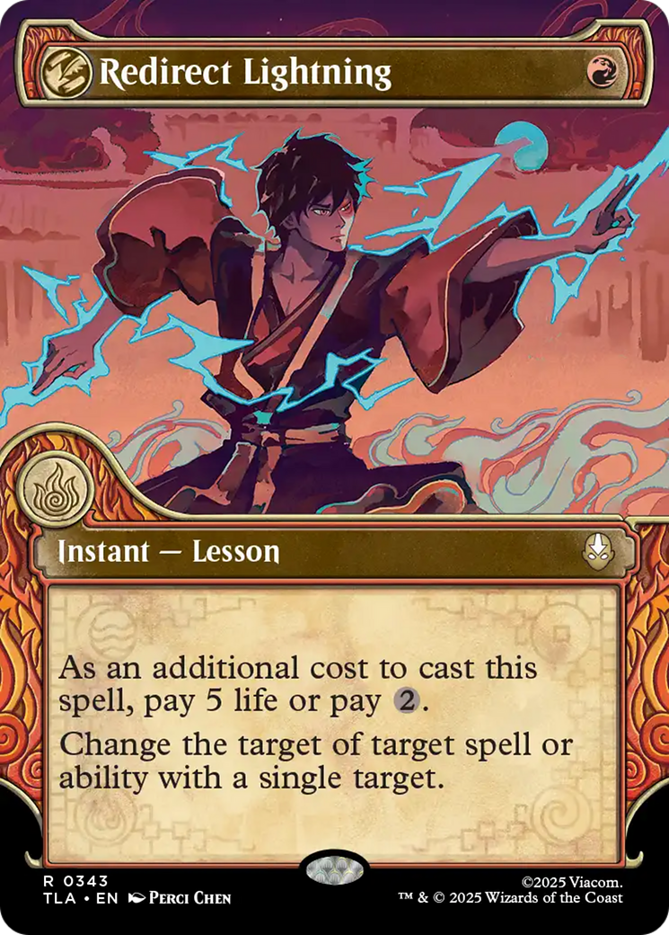Redirect Lightning (Showcase) [Avatar: The Last Airbender] | Good Games Cannington