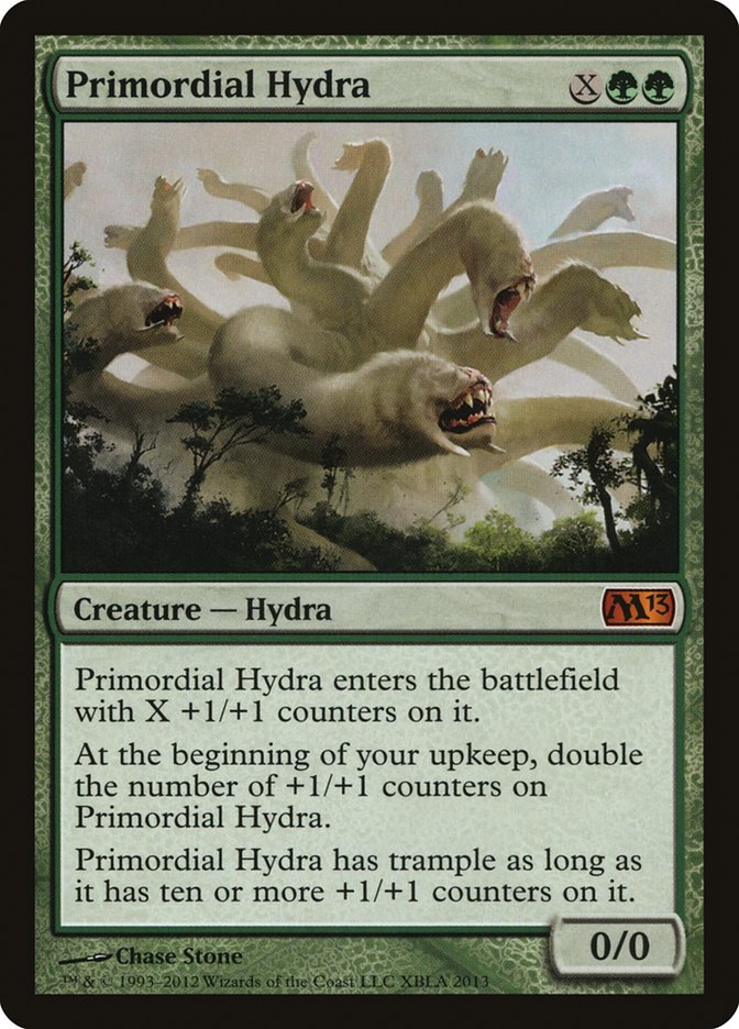 Primordial Hydra (Duels of the Planeswalkers Promos) [Duels of the Planeswalkers Promos 2013] | Good Games Cannington