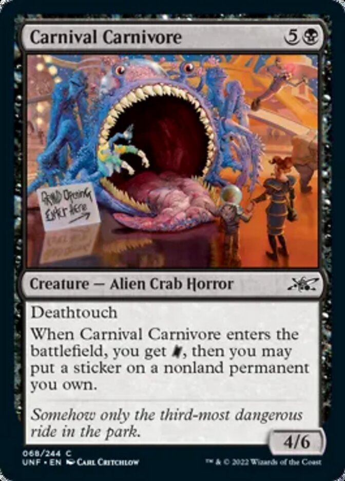 Carnival Carnivore [Unfinity] | Good Games Cannington
