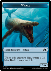 Eldrazi Spawn // Whale Double-Sided Token [Modern Horizons 3 Tokens] | Good Games Cannington