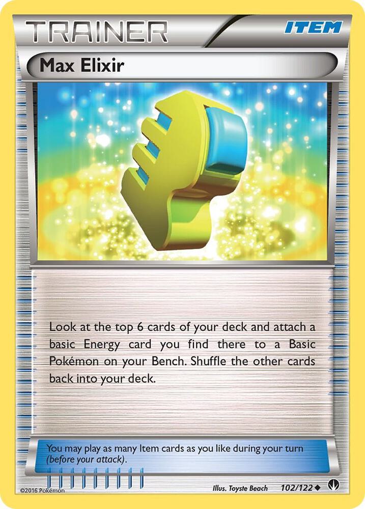 Max Elixir 102/122 (XY - BREAKpoint)  | Good Games Cannington