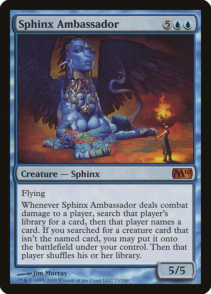 Sphinx Ambassador 73 (Magic 2010 (M10))  | Good Games Cannington