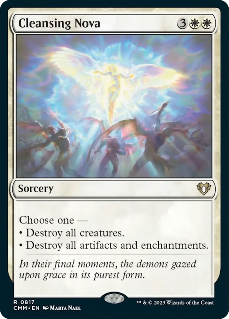Cleansing Nova [Commander Masters] | Good Games Cannington