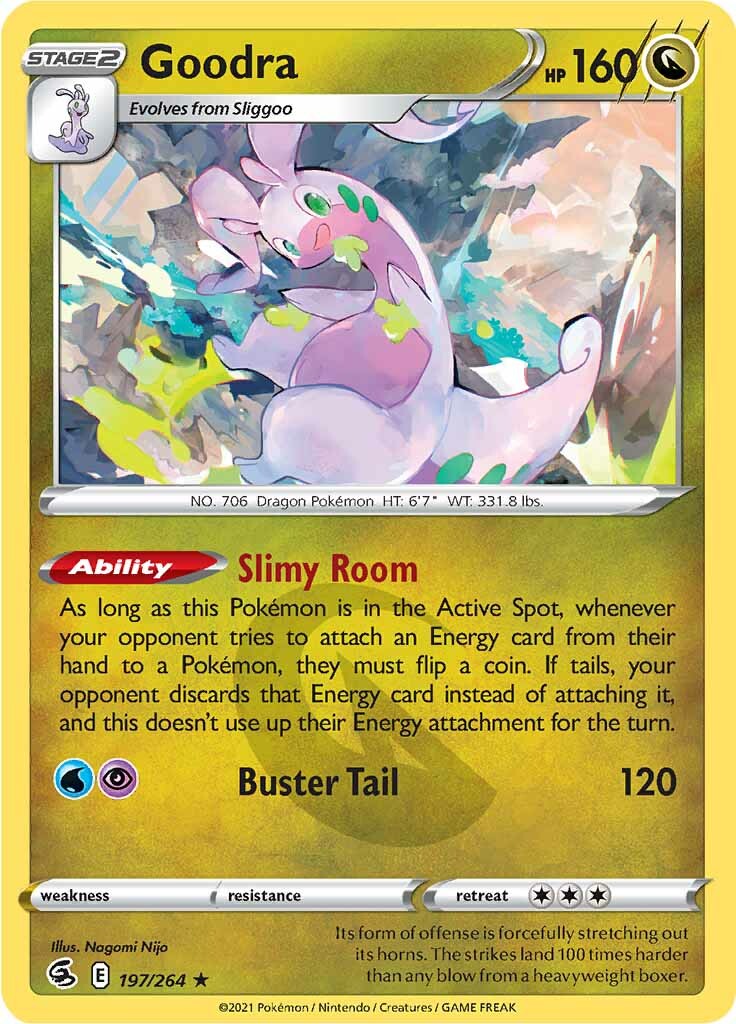 Goodra (197/264) [Sword & Shield: Fusion Strike] | Good Games Cannington