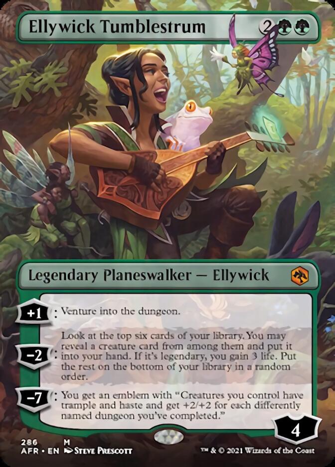 Ellywick Tumblestrum (Borderless) [Dungeons & Dragons: Adventures in the Forgotten Realms] | Good Games Cannington