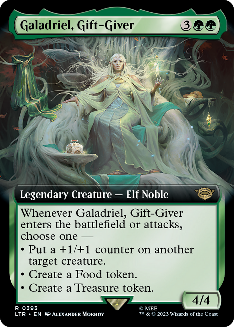 Galadriel, Gift-Giver (Extended Art) [The Lord of the Rings: Tales of Middle-Earth] | Good Games Cannington