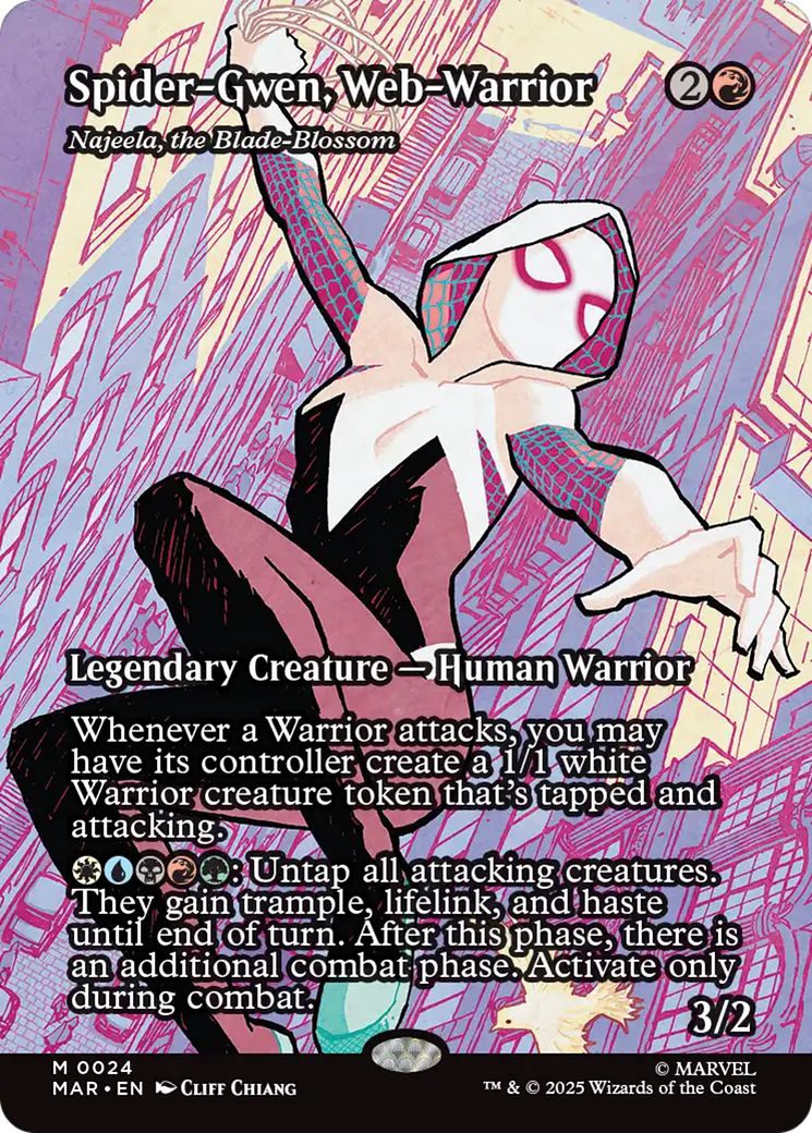 Spider-Gwen, Web-Warrior - Najeela, the Blade-Blossom [Marvel's Spider-Man: Eternal-Legal] | Good Games Cannington