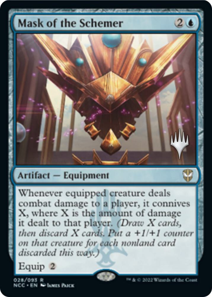 Mask of the Schemer 28 (Promo Pack: Streets of New Capenna)  - Foil | Good Games Cannington