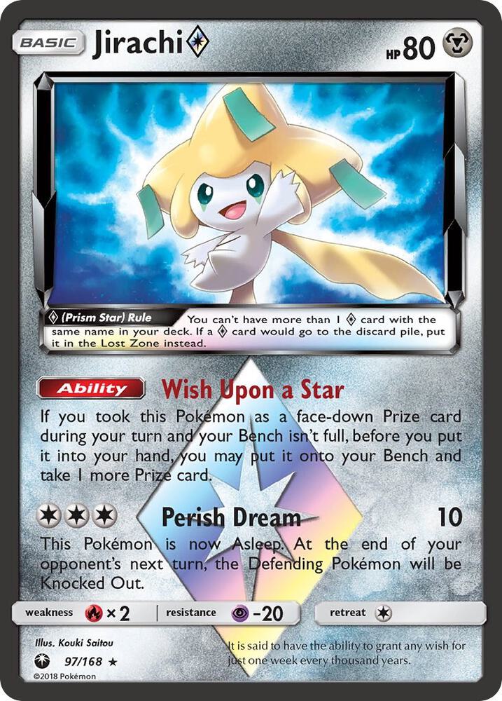 Jirachi Prism Star (SM - Celestial Storm)  - Holofoil | Good Games Cannington