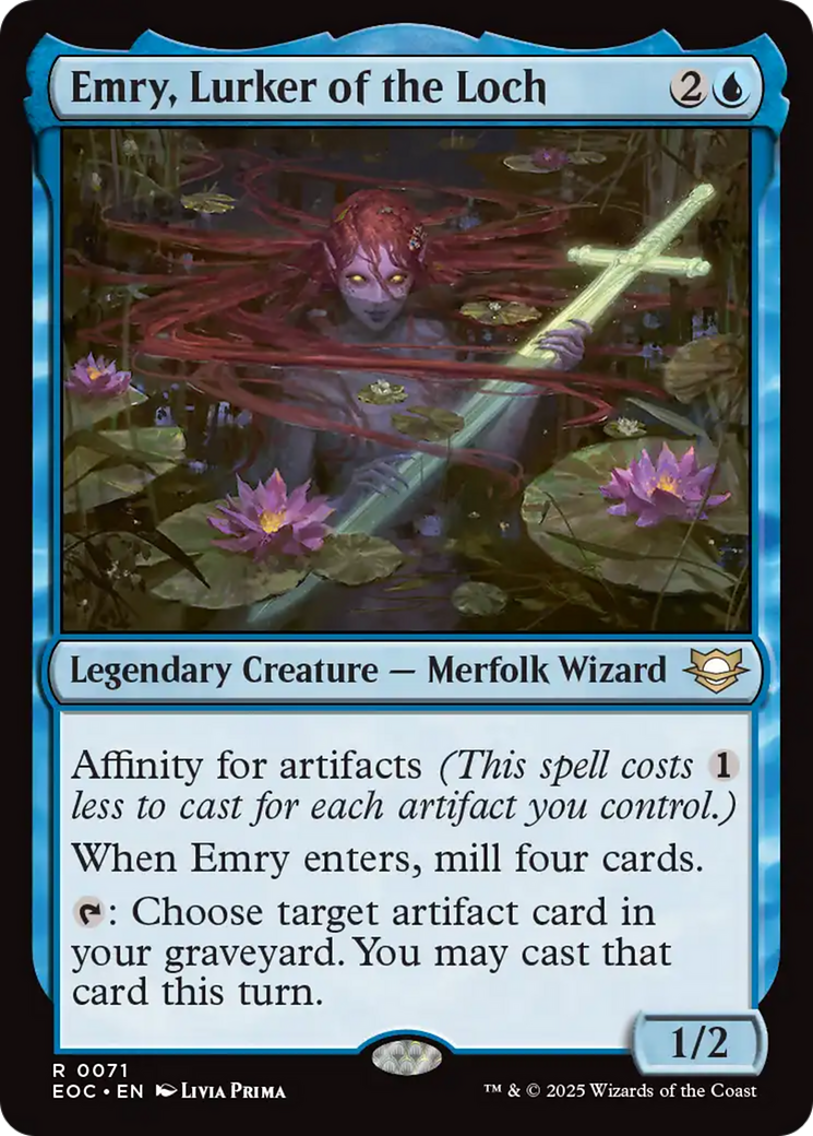 Emry, Lurker of the Loch [Edge of Eternities Commander] | Good Games Cannington