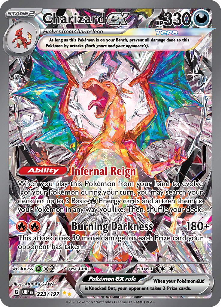 Charizard ex (223/197) [Scarlet & Violet: Obsidian Flames] | Good Games Cannington