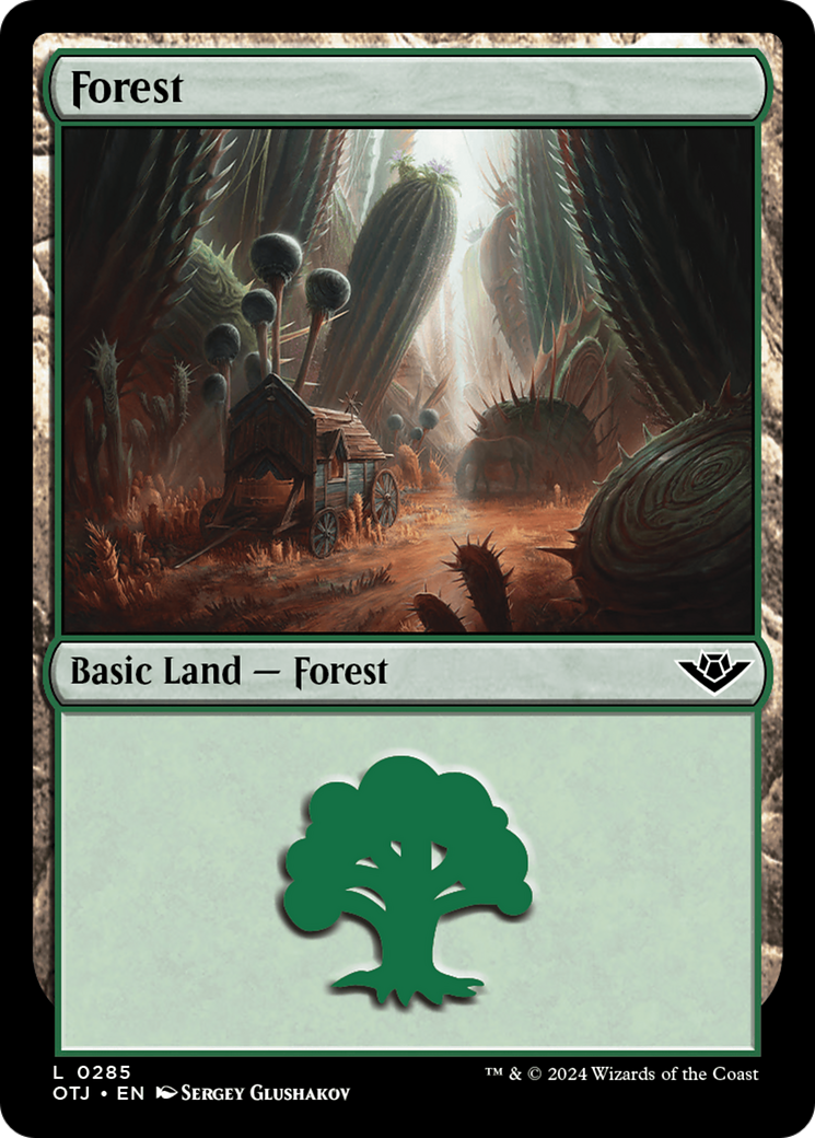 Forest (0285) [Outlaws of Thunder Junction] | Good Games Cannington
