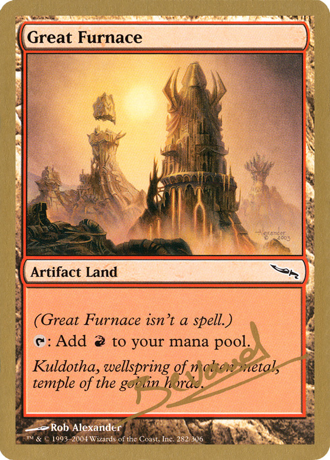 Great Furnace (Manuel Bevand) [World Championship Decks 2004] | Good Games Cannington