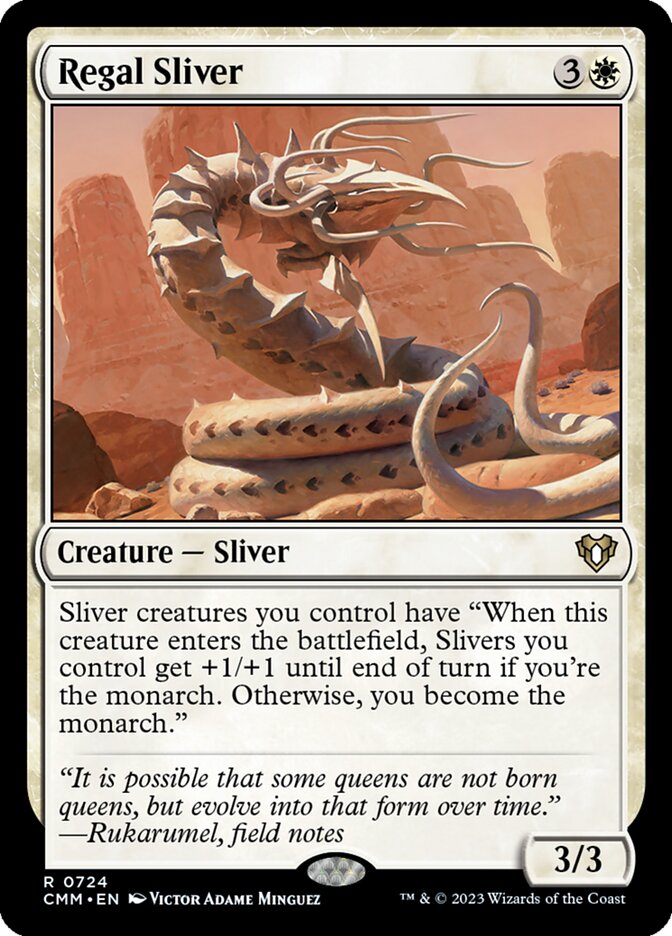 Regal Sliver 724/451 (Commander Masters)  | Good Games Cannington