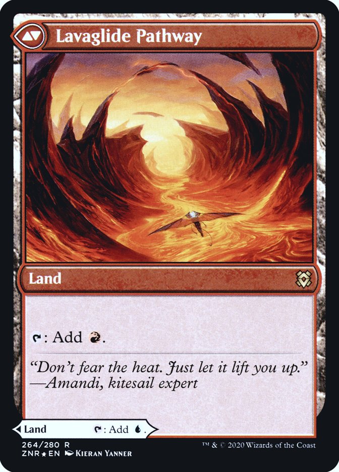 Riverglide Pathway // Lavaglide Pathway [Zendikar Rising Prerelease Promos] | Good Games Cannington