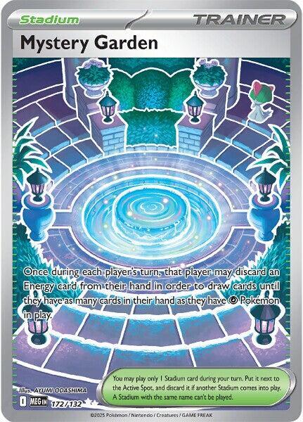 Mystery Garden 172/132 (ME01: Mega Evolution)  - Holofoil | Good Games Cannington