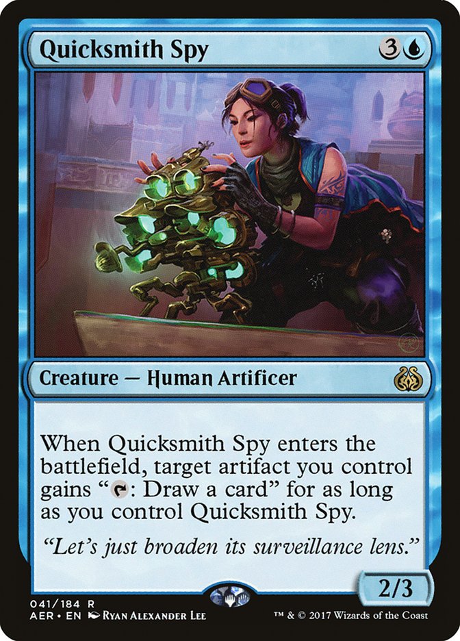 Quicksmith Spy 41 (Aether Revolt)  | Good Games Cannington