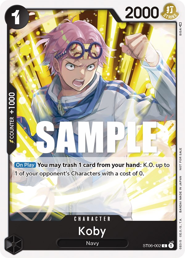 Koby (Promotion Pack 2023) [One Piece Promotion Cards] | Good Games Cannington