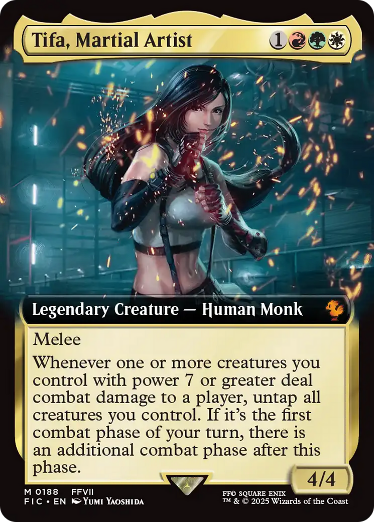 Tifa, Martial Artist (Extended Art) [FINAL FANTASY Commander] | Good Games Cannington