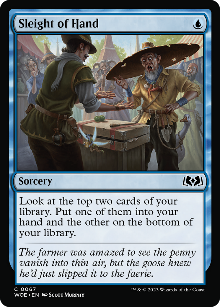 Sleight of Hand [Wilds of Eldraine] | Good Games Cannington
