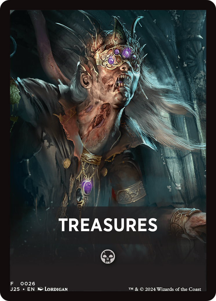 Treasures Theme Card [Foundations Jumpstart Front Cards] | Good Games Cannington