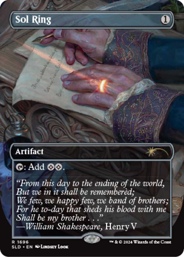 Sol Ring (1696) [Secret Lair: Sheldon's Spellbook] | Good Games Cannington
