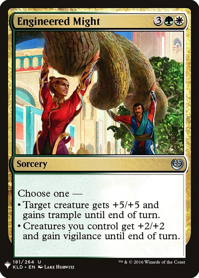 Engineered Might [Mystery Booster] | Good Games Cannington