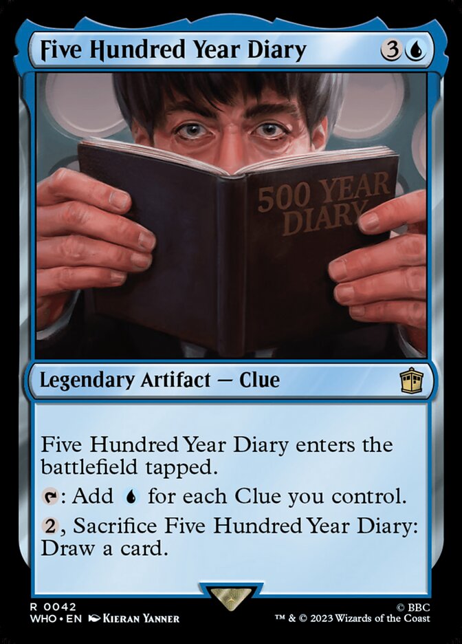 Five Hundred Year Diary 42/331 (Universes Beyond: Doctor Who)  | Good Games Cannington
