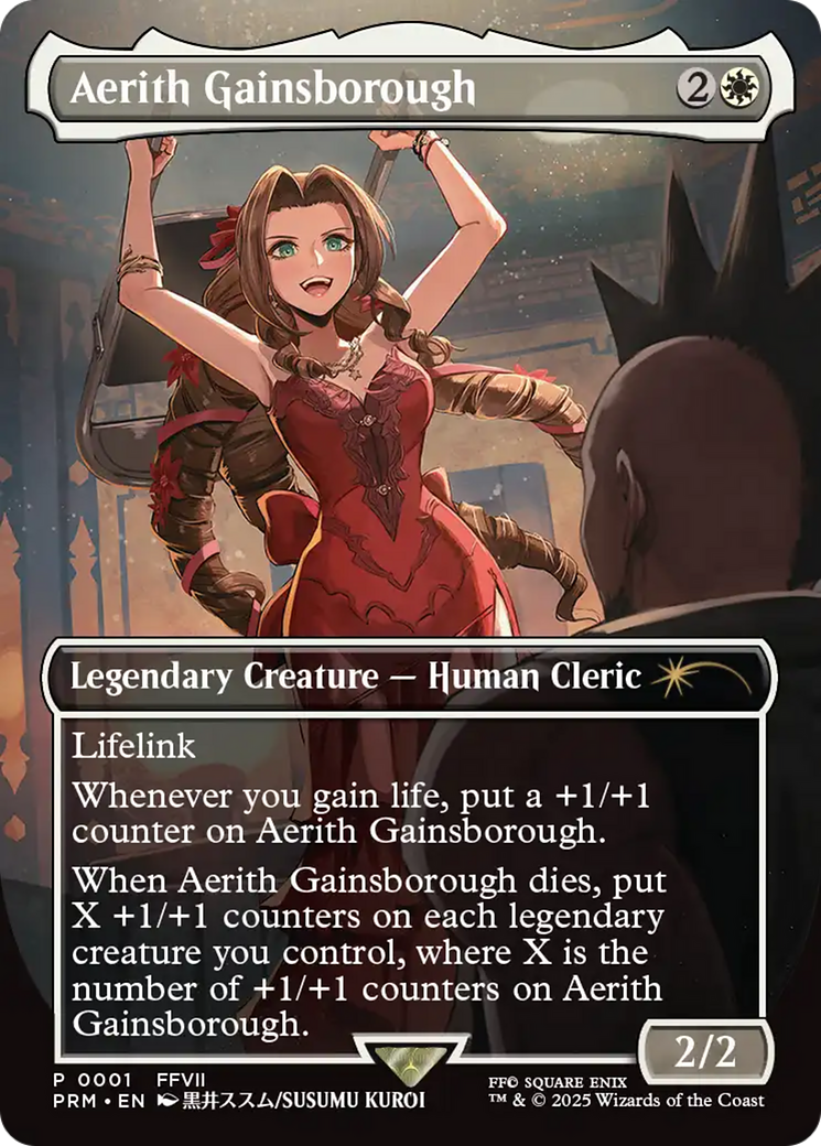 Aerith Gainsborough [Pro Tour Promos] | Good Games Cannington