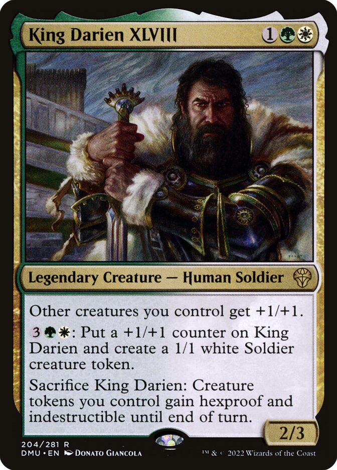 King Darien XLVIII 204/281 (Dominaria United)  | Good Games Cannington